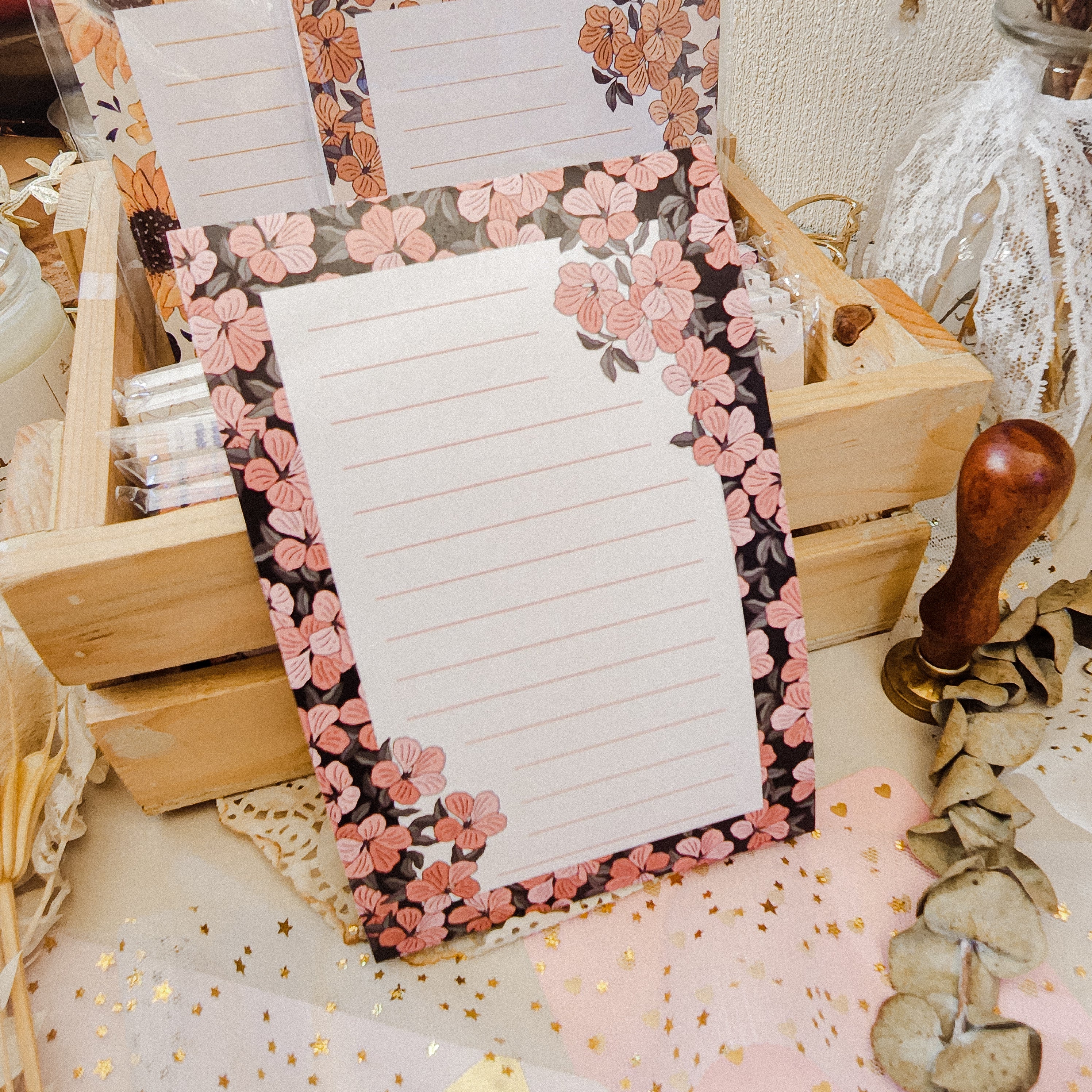 4 x 6 Floral Note Pads