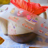 Tea You - Seasonal Tea Party Vol. 2 Kisscut PET Tape Sampler