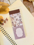 Journal Pages Perforated Notepad B
