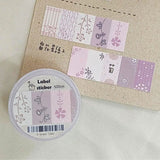 A Great Idea 好築藝 - Flowers Sticker Label