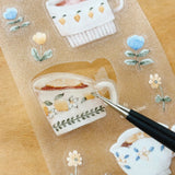 Loi Design - Lemon Afternoon Tea Kisscut PET Tape (Sampler)