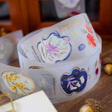Wwiinngg 婉滋- Flower Collection Gold Foil PET Tape