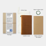 Traveler's Notebook Starter Kit - Camel (Standard Size)