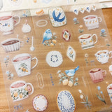 Loi Design - Lemon Afternoon Tea Kisscut PET Tape (Sampler)