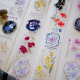 Wwiinngg 婉滋- Flower Collection Gold Foil PET Tape