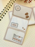 Cocoon Poppy Perforated Notepad - Sweet Memory