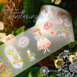 Tea You - The Wandering Garden Kisscut PET Tape Sampler