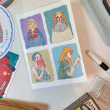 La Dolce Vita Passport Notebook - Woman Portrait