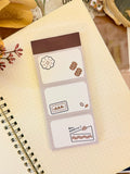 Cocoon Poppy Perforated Notepad - Sweet Memory
