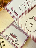 Cocoon Poppy Perforated Notepad - Brunch Time
