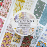Lin Chia Ning (LCN) Pieces of Paper Kisscut Washi Tape