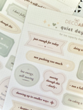 Gentle Pause Sticker Collection