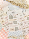 Gentle Pause Sticker Collection