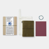 Traveler's Notebook Starter Kit - Olive (Passport Size)