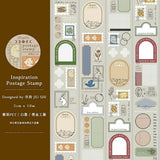 Jiushi Journal 玖拾 - Inspiration Postage Stamp PET Tape