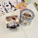 La Dolce Vita Clear PET Tape - Find Me at the Bookstore  | 甜蜜生活 書店女子 PET 膠帶