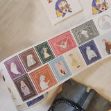 La Dolce Vita Kisscut Washi Tape - Sweet Mail Stamp | 甜蜜生活甜蜜郵便紙膠帶