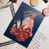 La Dolce Vita Post Card  - Season's Greetings