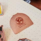 Sanrio Enamel Pin Rose Gold Series