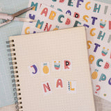 Alphabet Cardstock Pack