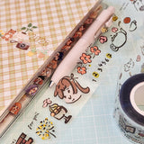 A Kind of Cafe 什物 PET Washi Tape - Dear Diary SAMPLER | 90cm per loop