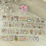 A Kind of Cafe 什物 PET Washi Tape - Dear Diary SAMPLER | 90cm per loop