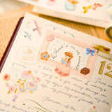 Tea You - The Wandering Garden Kisscut PET Tape Sampler