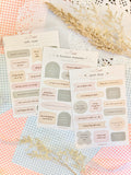 Gentle Pause Sticker Collection