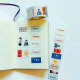 La Dolce Vita - Writing to You Label Sticker