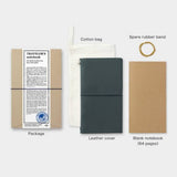 Traveler's Notebook Starter Kit - Blue (Standard Size)