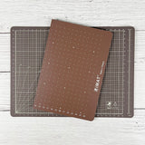 IMAT A4 Foldable Cutting Mat (Brown Macchiato)