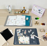 IMAT A4 Foldable Cutting Mat (Brown Macchiato)