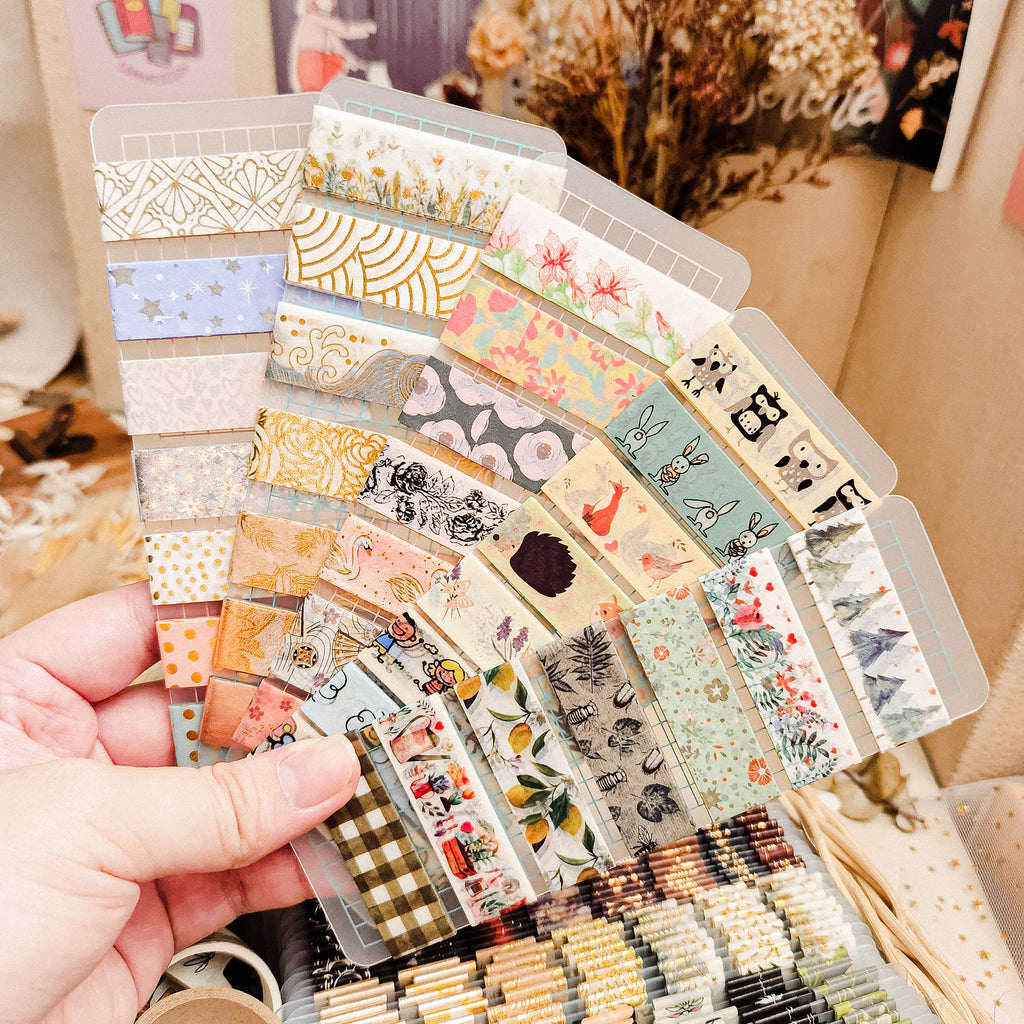 Floral and Foiled Washi Tape Sampler Set – Deco Art MNL