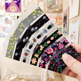 Floral and Foiled Washi Tape Sampler Set