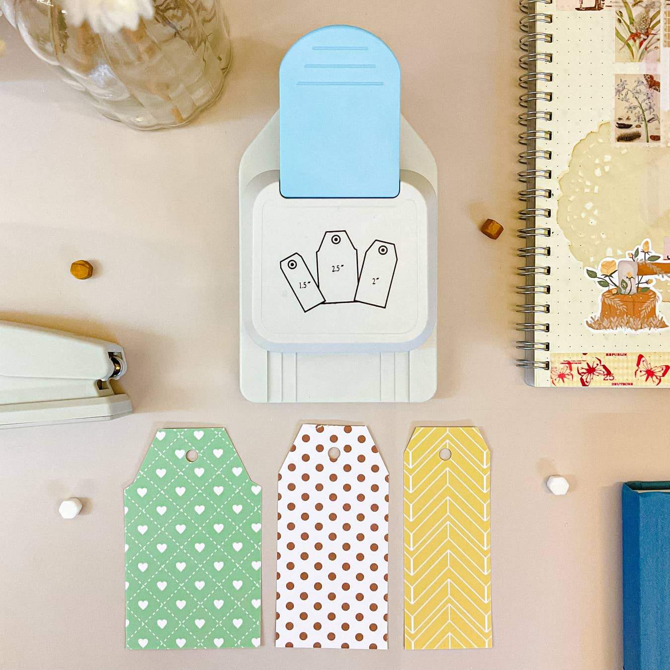 3 in 1 Gift Tag Trapezoid Puncher