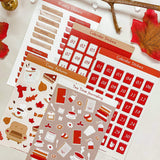 Oopsie Pack Autumn Journaling Decorative Sticker Sheets