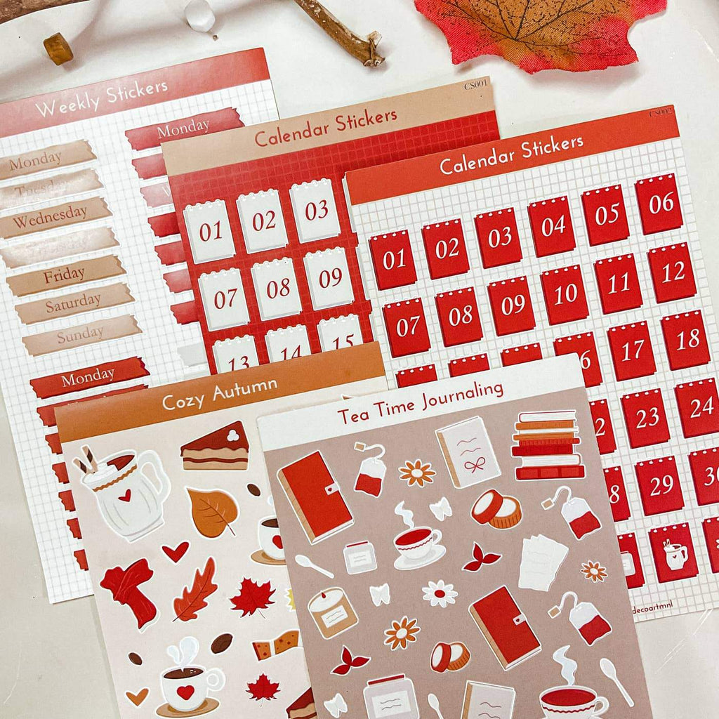 Weekly Stickers Functional Sticker Sheet – Deco Art MNL