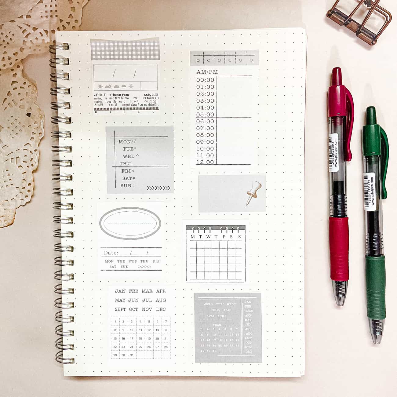 Time Management Sticker Pack – Deco Art MNL