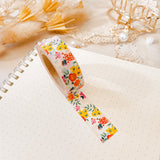 Mini Orange Roses Washi Tape