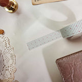 Gray Grid Washi Tape