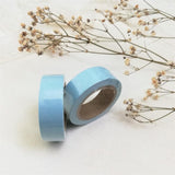 Solid Baby Blue Washi Tape