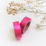 Solid Bright Pink Washi Tape