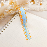 Blue Orange Chevron Washi Tape