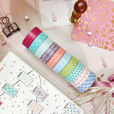 Pastel Orange Diamond Pattern Washi Tape