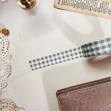 Light Gray Gingham Washi Tape