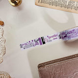 Pace of Living Washi Tape