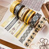 Vintage Clock Machine Washi Tape