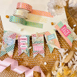 Foiled Polka Dots Washi Tape Set