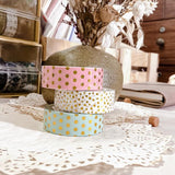 Foiled Polka Dots Washi Tape Set