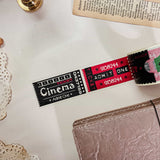 Vintage Cinema Ticket Washi Tape